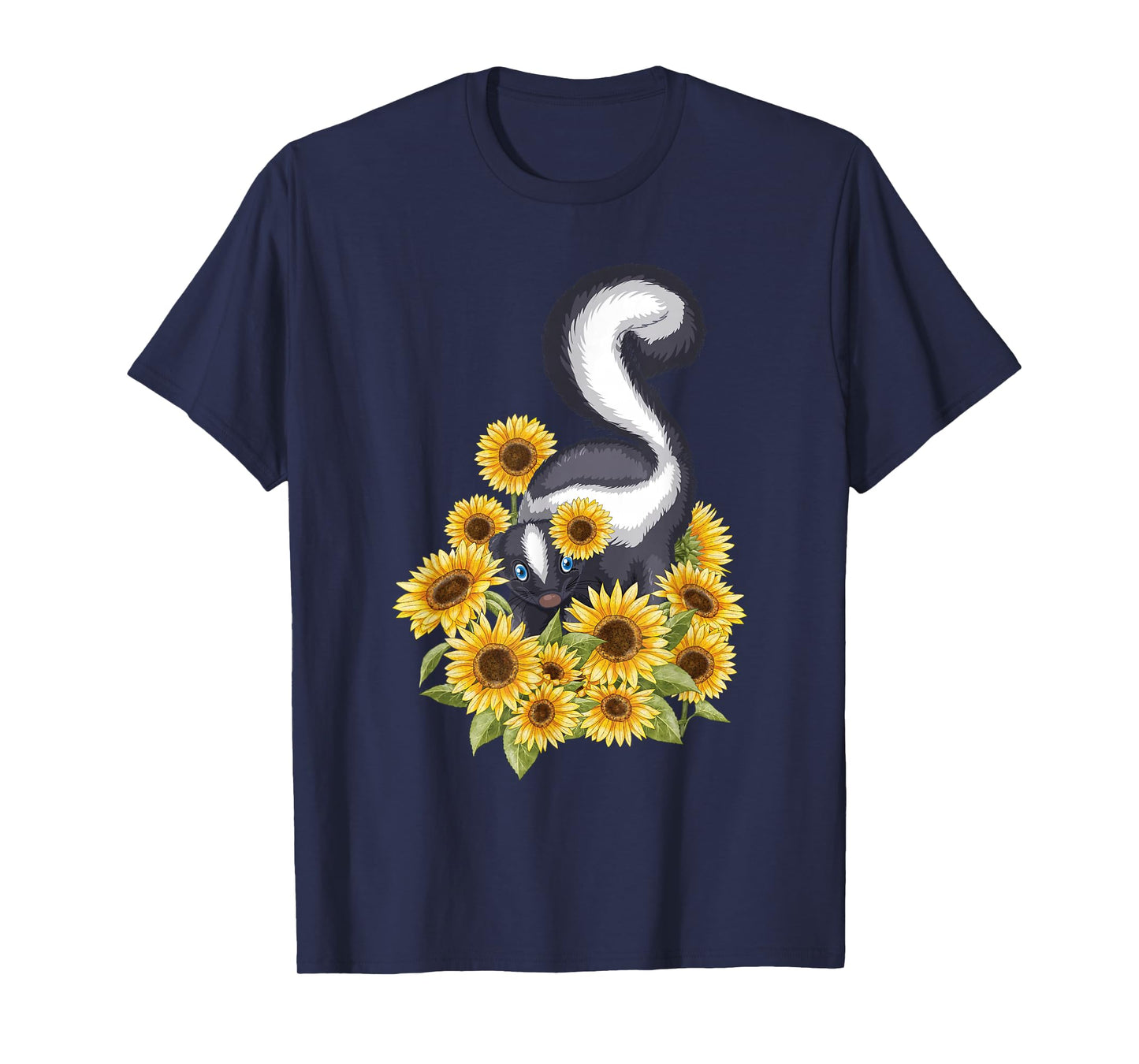 Sunflower Skunk - Pet Lover Zookeeper Zoologist Veterinarian T-Shirt