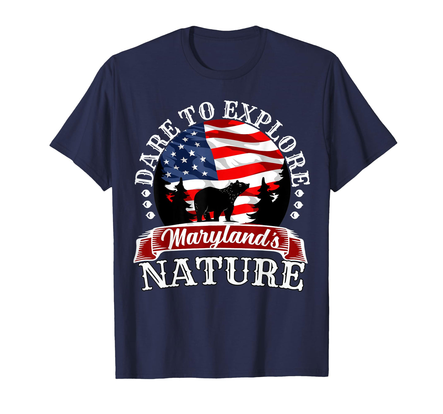Holiday Vacation On Maryland Mountains Best Camping T-Shirt