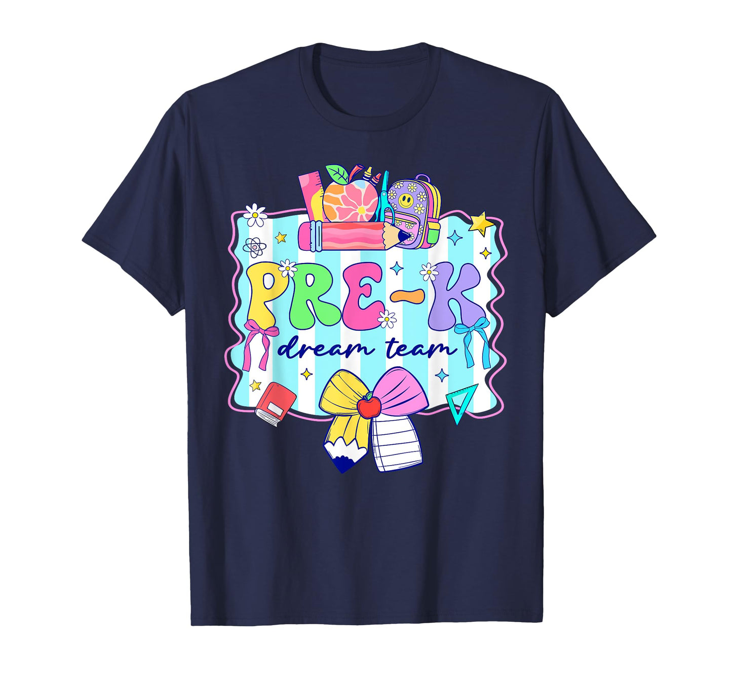 First Day Of PreK For Kids Girls Boys Teacher Back to School T-Shirt