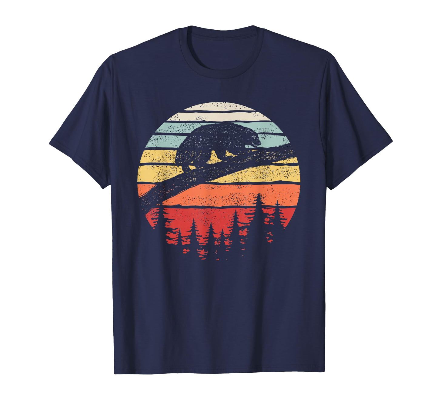 Vintage Retro Wolverine Animal T-Shirt