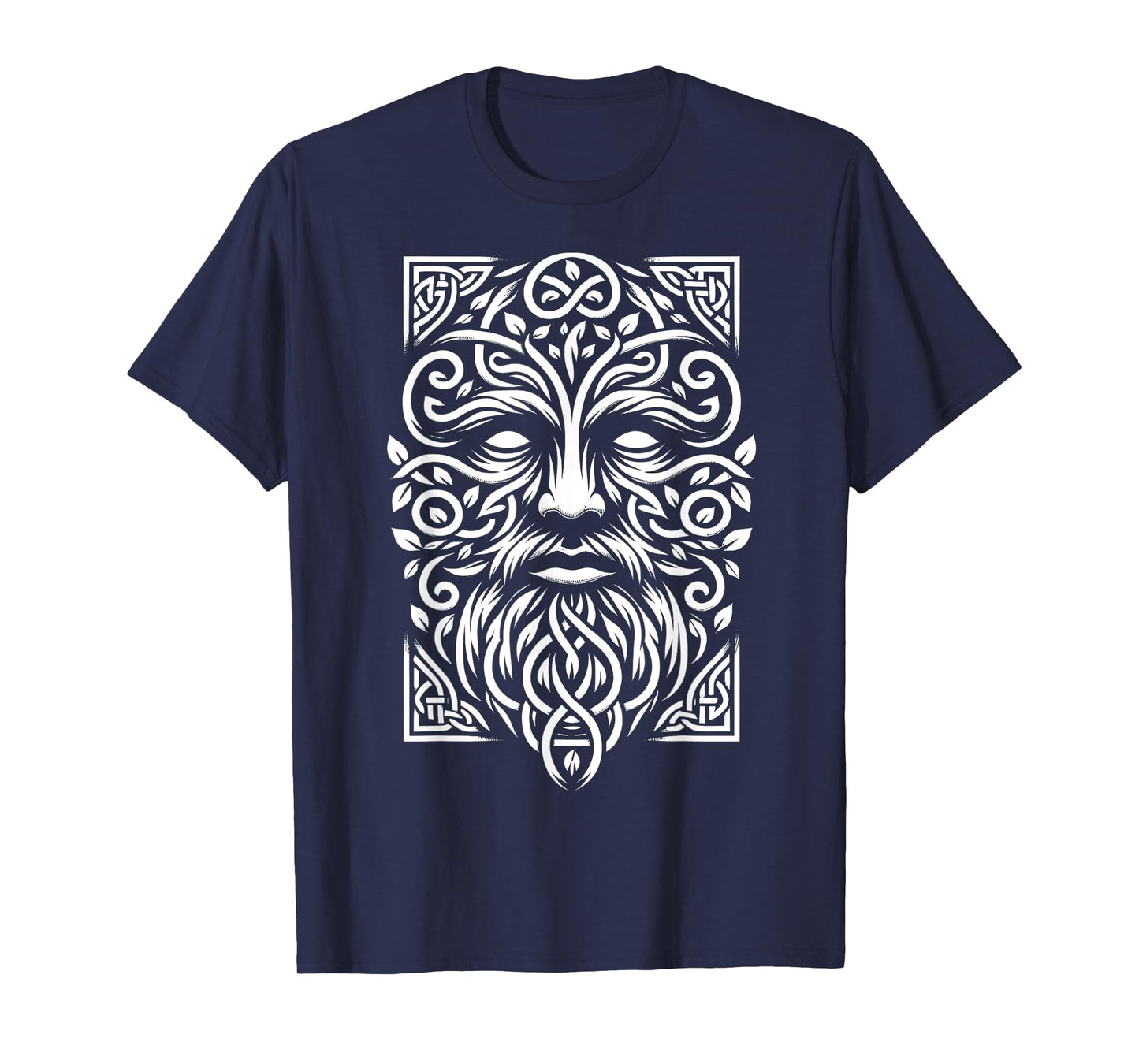 Jack Of The Woods Traditional Pagan Celtic Greenman T-Shirt