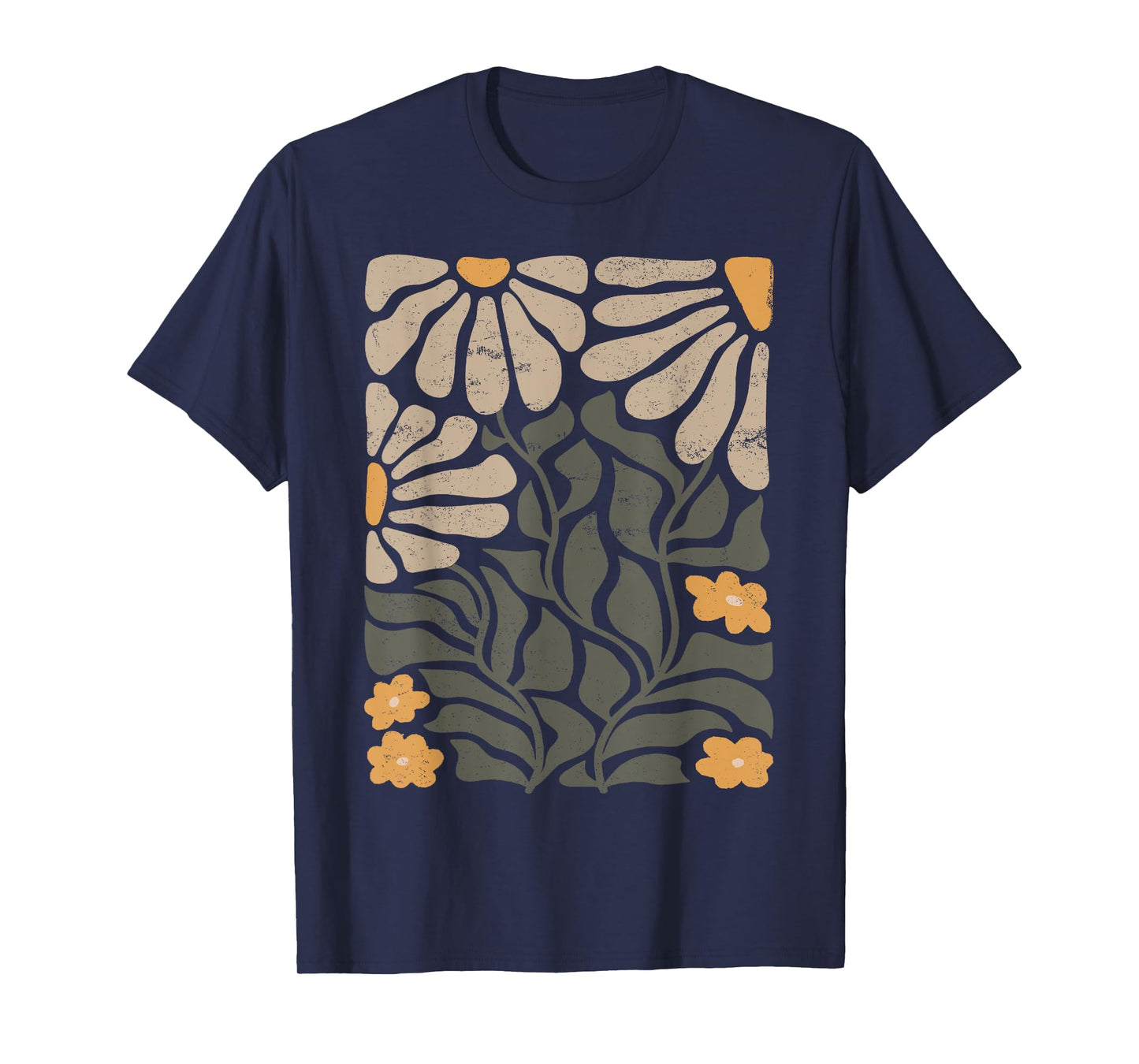 Boho Wildflower Vintage Retro Graphic Design Spring/Summer Men Women Kids T-Shirt