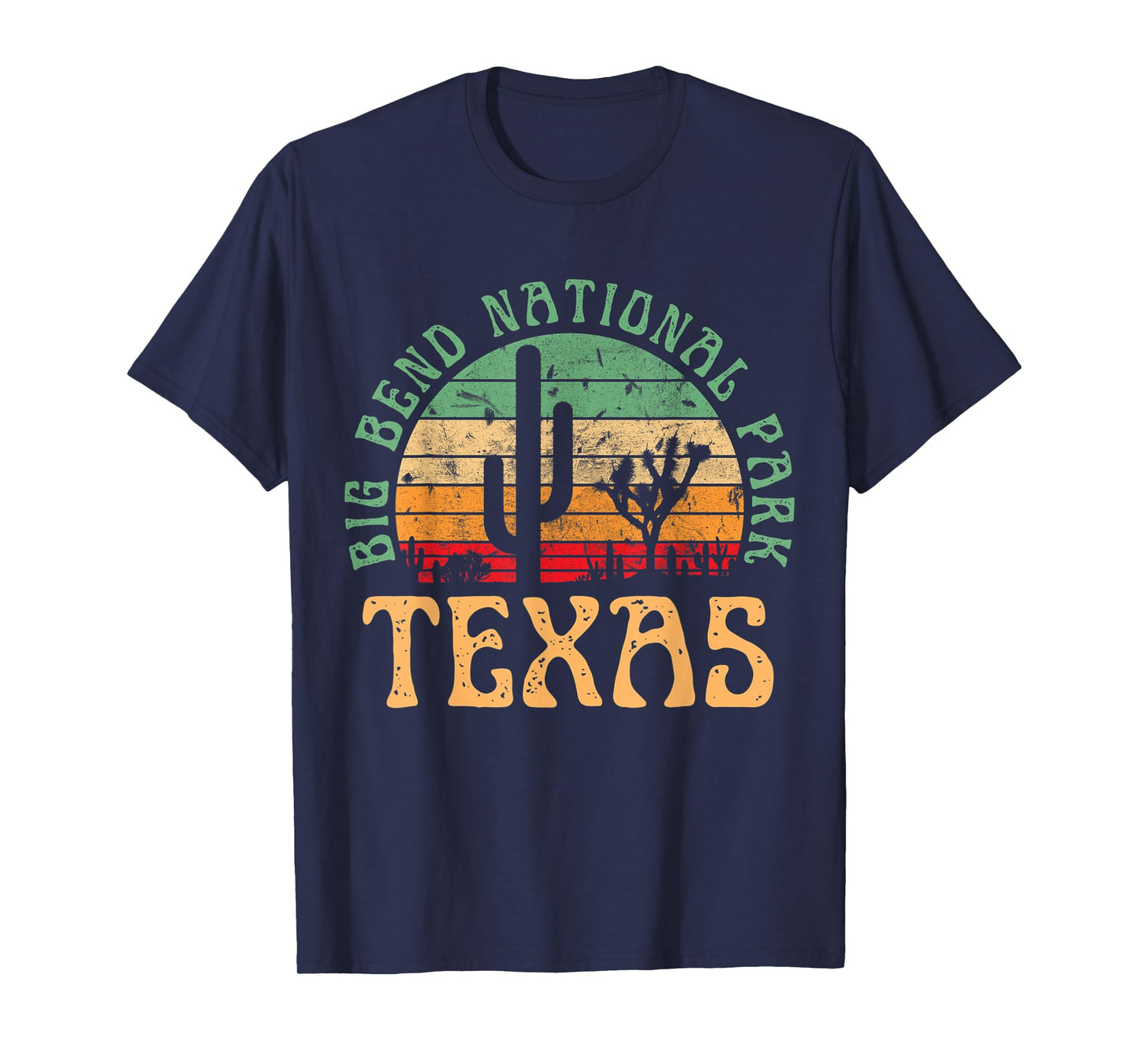 Big Bend Texas Nature Hiking Outdoors Vintage T-Shirt