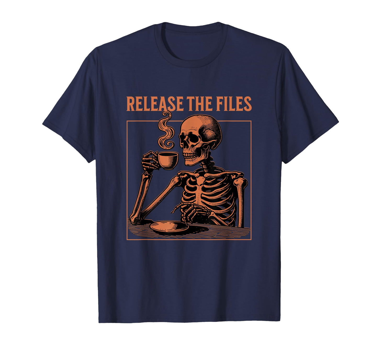 Release The Files Skeleton T-Shirt