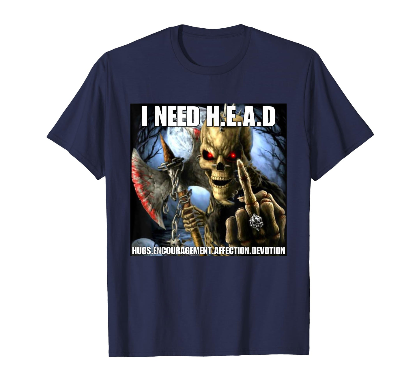 I Need Hugs Funny Cringe Hard Skeleton Meme T-Shirt