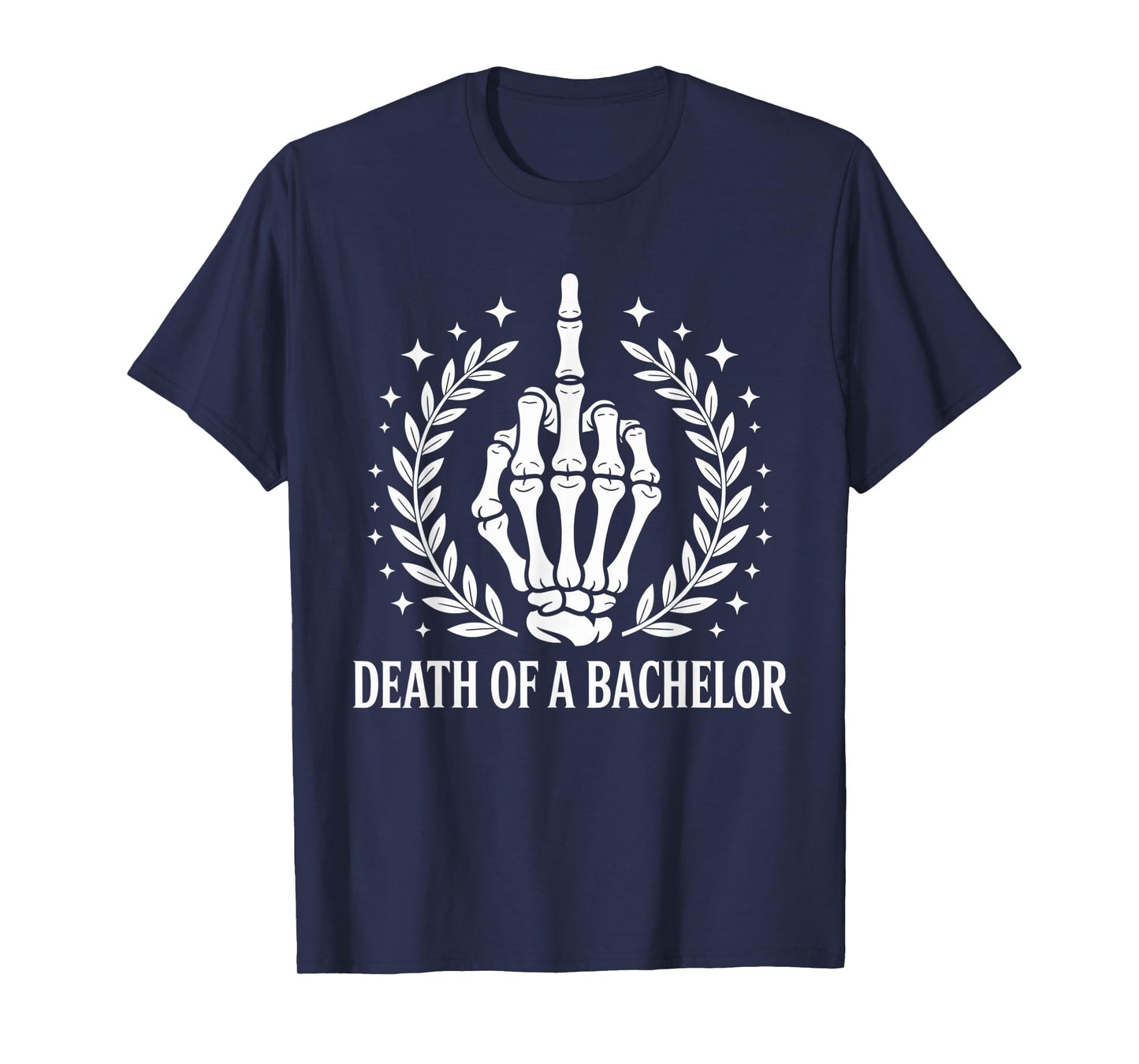Death of A Bachelor Skeleton Halloween Party T-Shirt