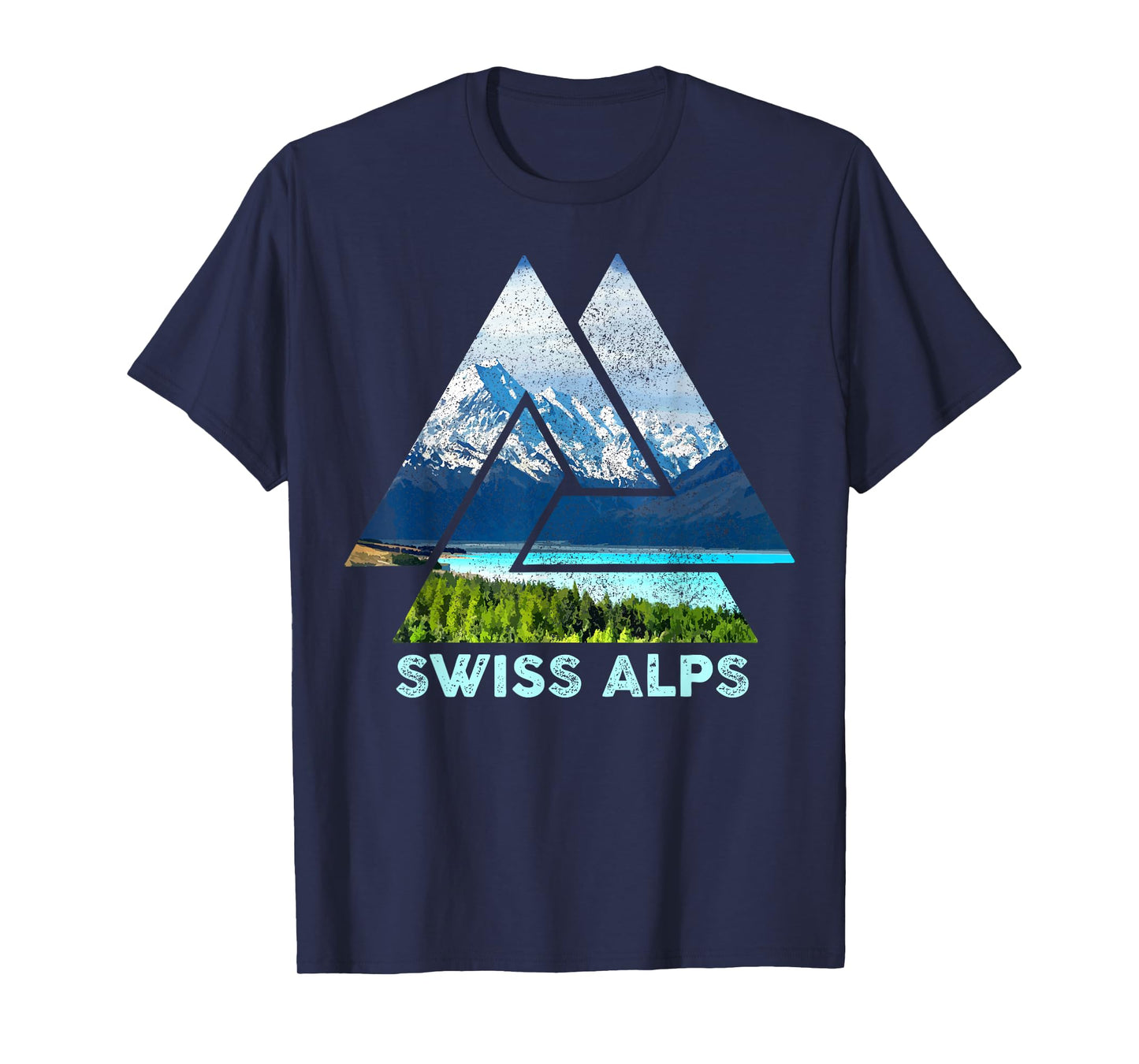 Switzerland Switzerland Nature Alps Mountains T-Shirt