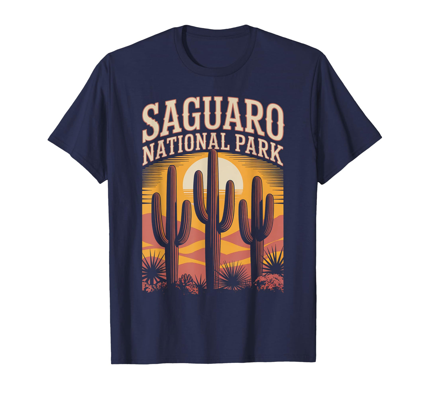 Saguaro National Park Retro Outdoor Camping US National Park T-Shirt