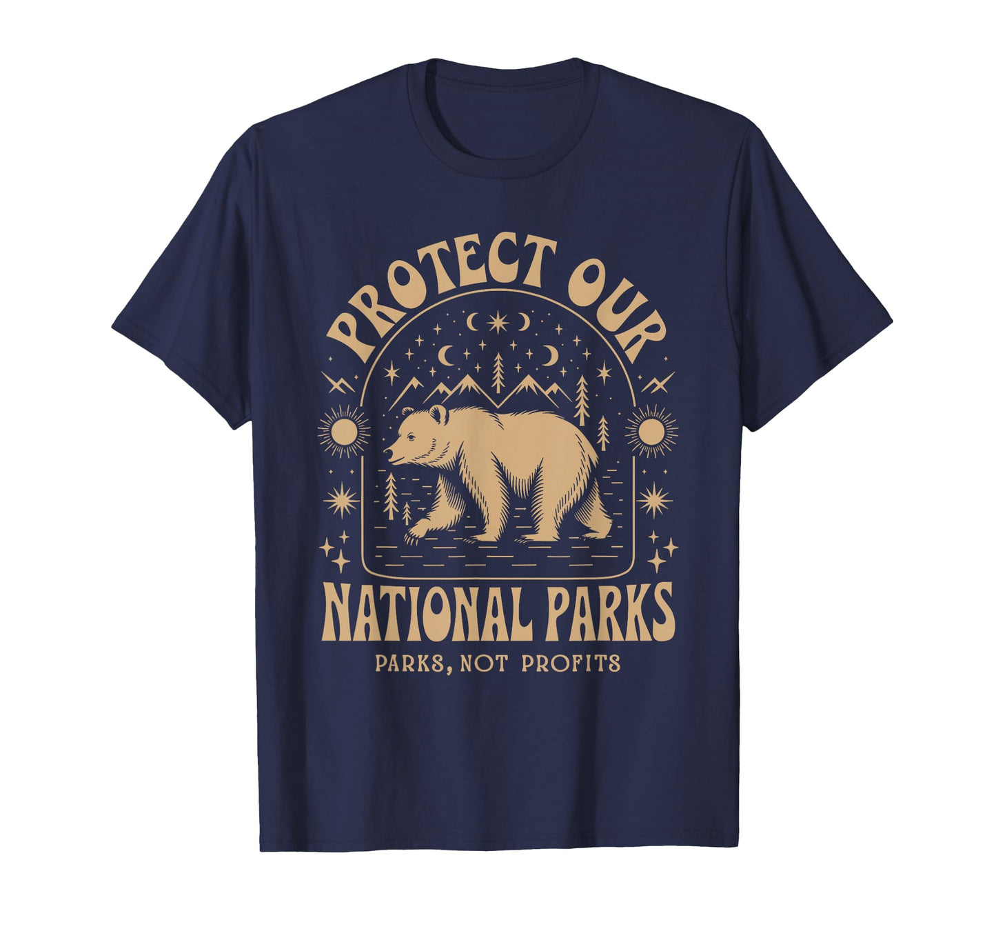 Protect Our National Parks Defund Doge Parks Not Profits T-Shirt