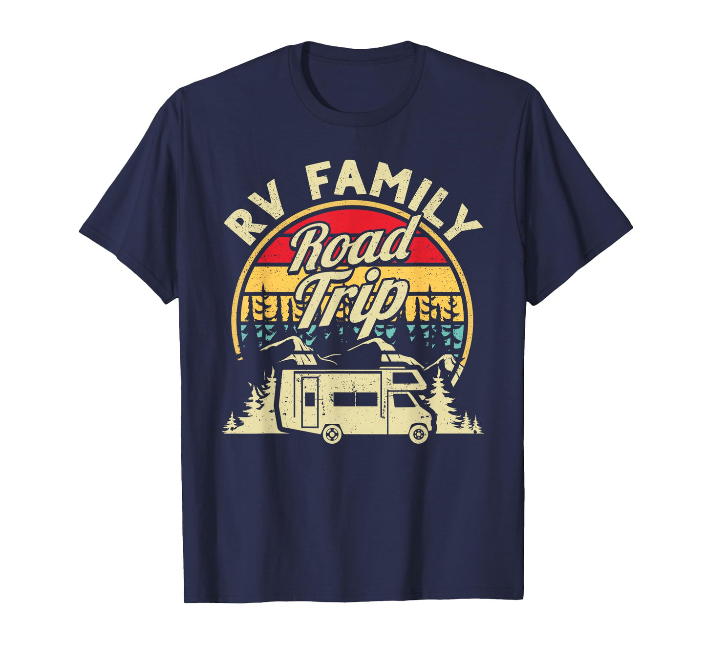 Matching Camping RV Family Road Trip Camper Motorhome T-Shirt