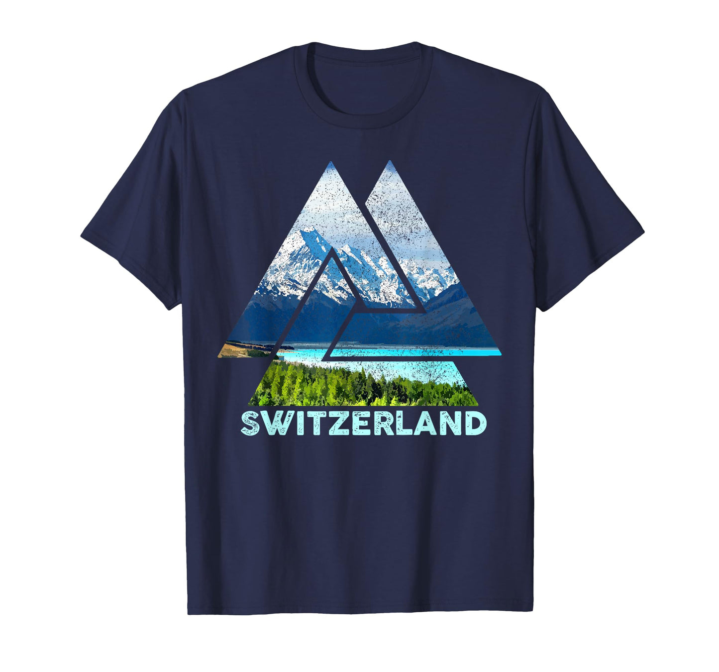 Switzerland Switzerland Nature Alps Mountains T-Shirt
