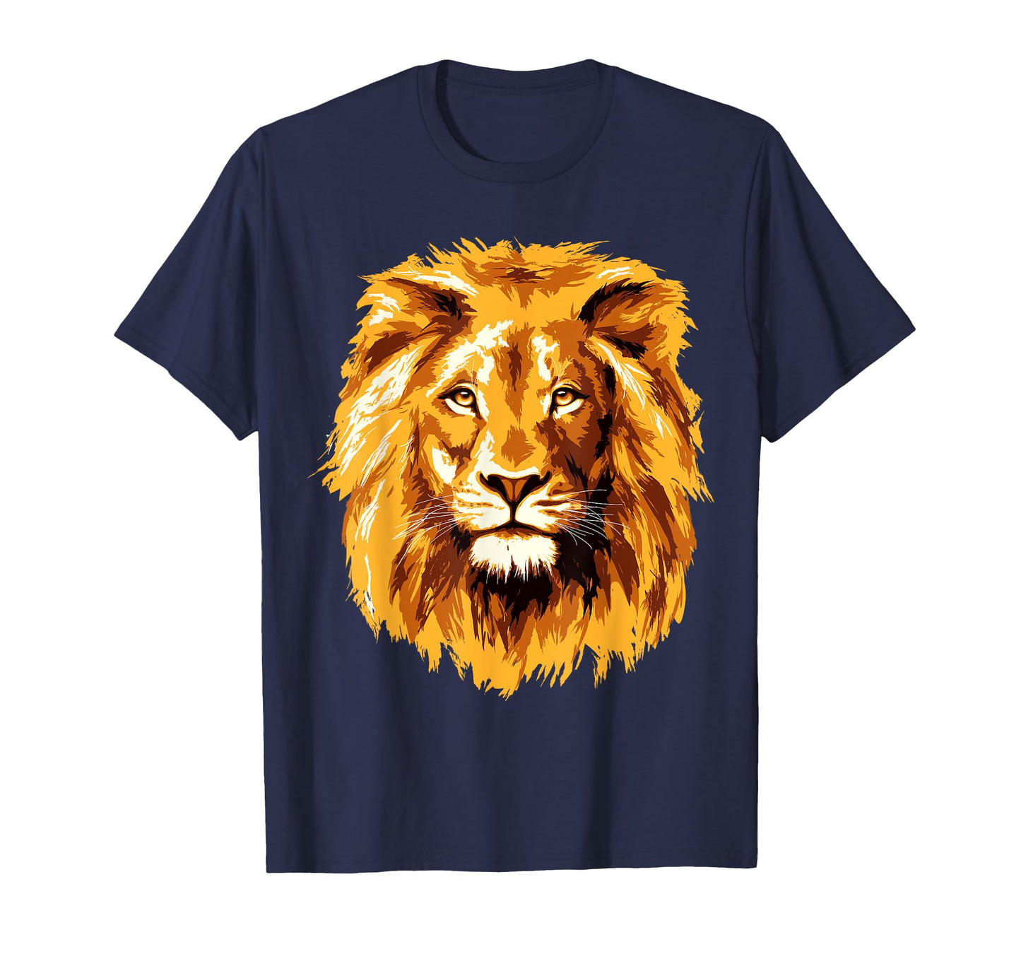 Lion T-Shirt Brown Lion Tee