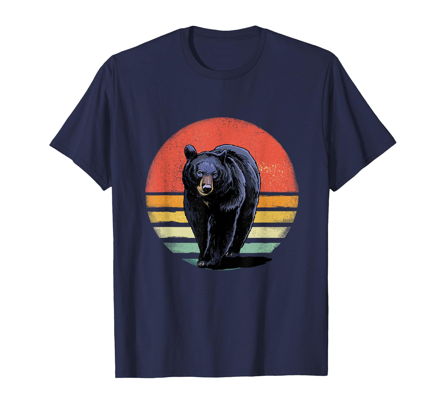 Retro Vintage Black Bear T-Shirt