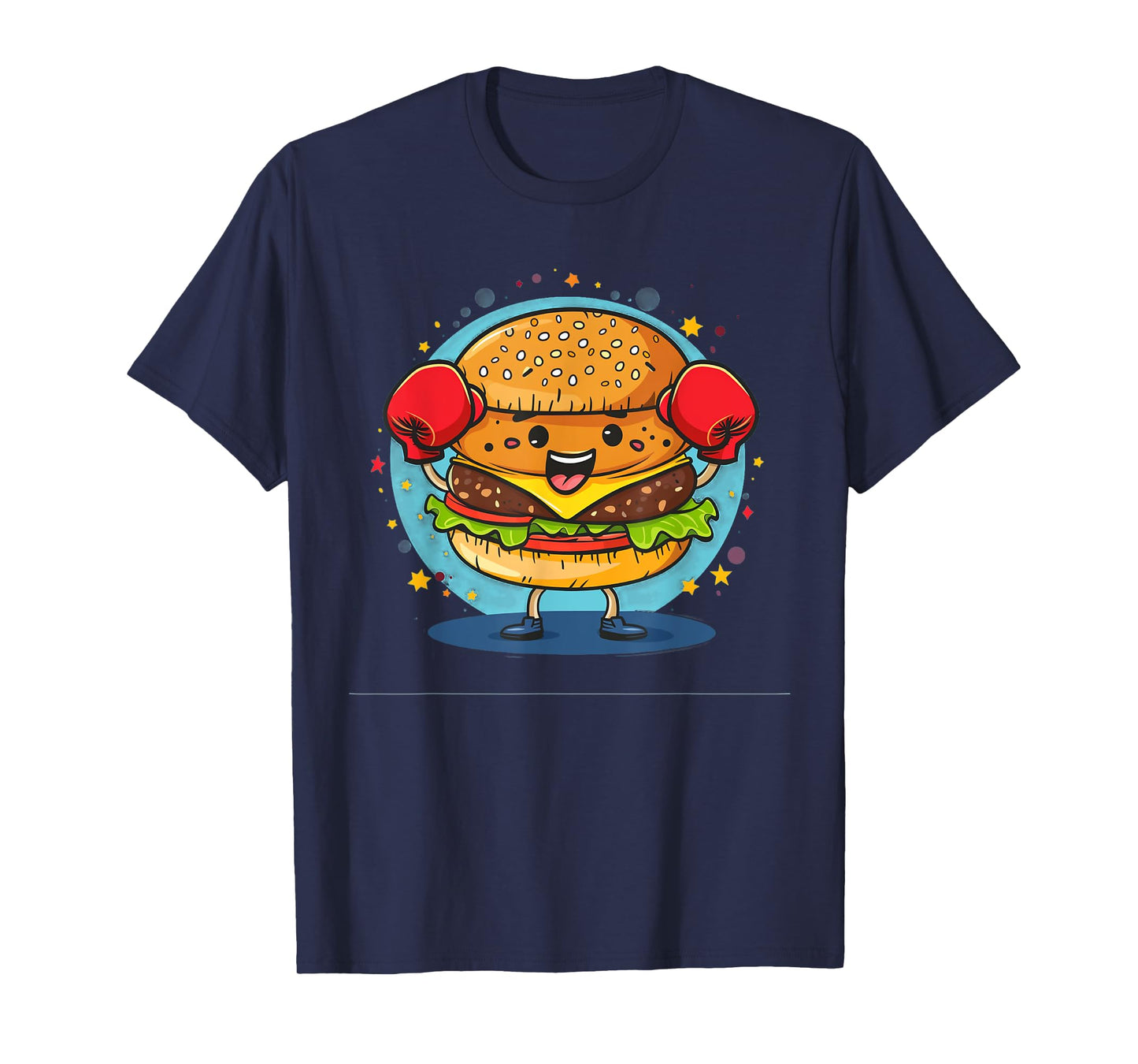 Smash Burger Costume with funny boxing Gloves Costume T-Shirt