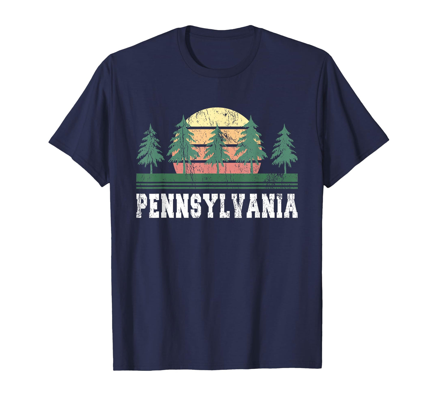 Pennsylvania Retro Vintage T-Shirt Gift for Men, Women & Kids