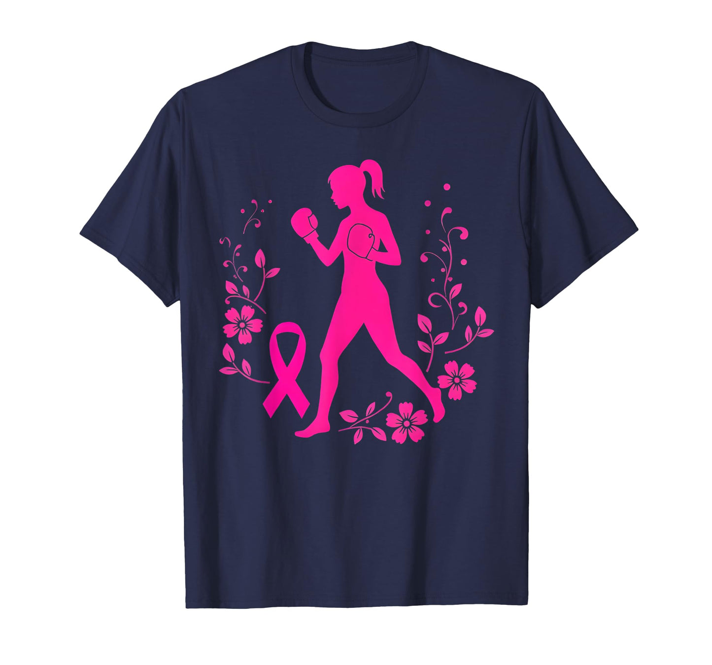 in October We Wear Pink Breast Cancer Awareness Survivor T-Shirt