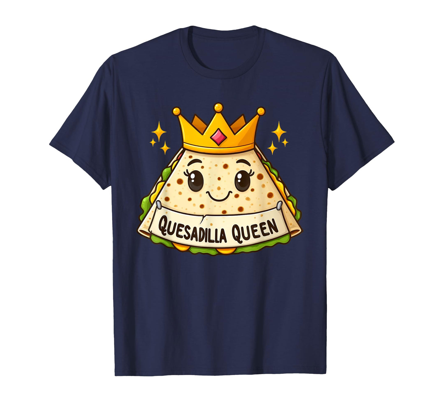 Quesadilla Queen Cinco De Mayo Kids Girls Women T-Shirt