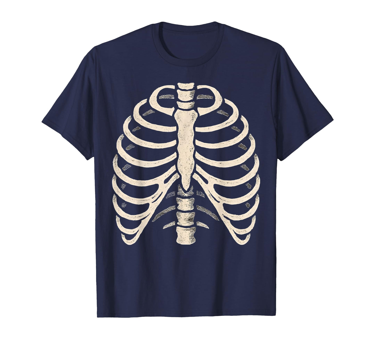 Skeleton Rib Cage Funny Costume Halloween 2025 Ribcage T-Shirt