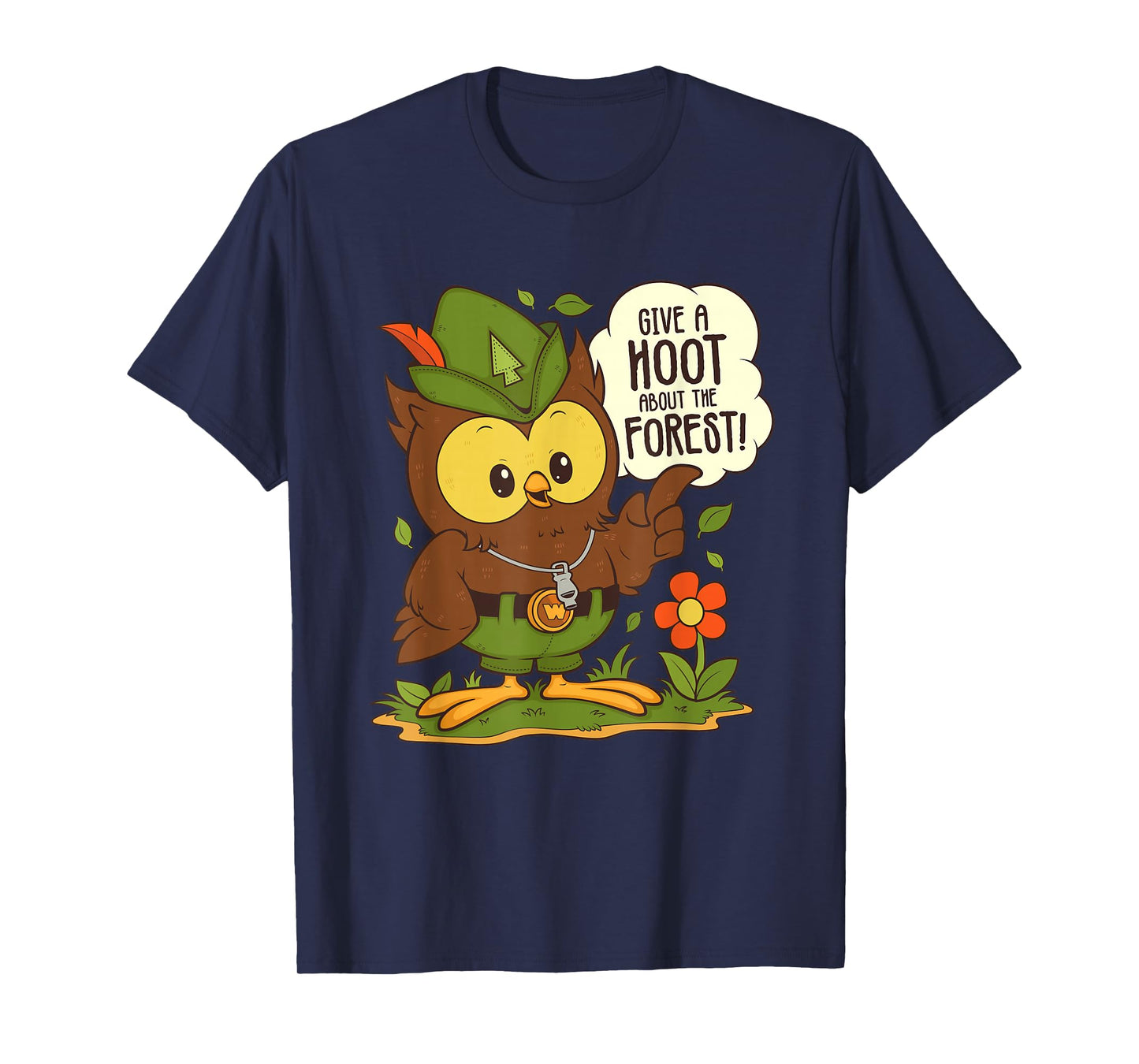 Woodsy Owl Give a Hoot About the Forest Arbor Day Earth Day T-Shirt