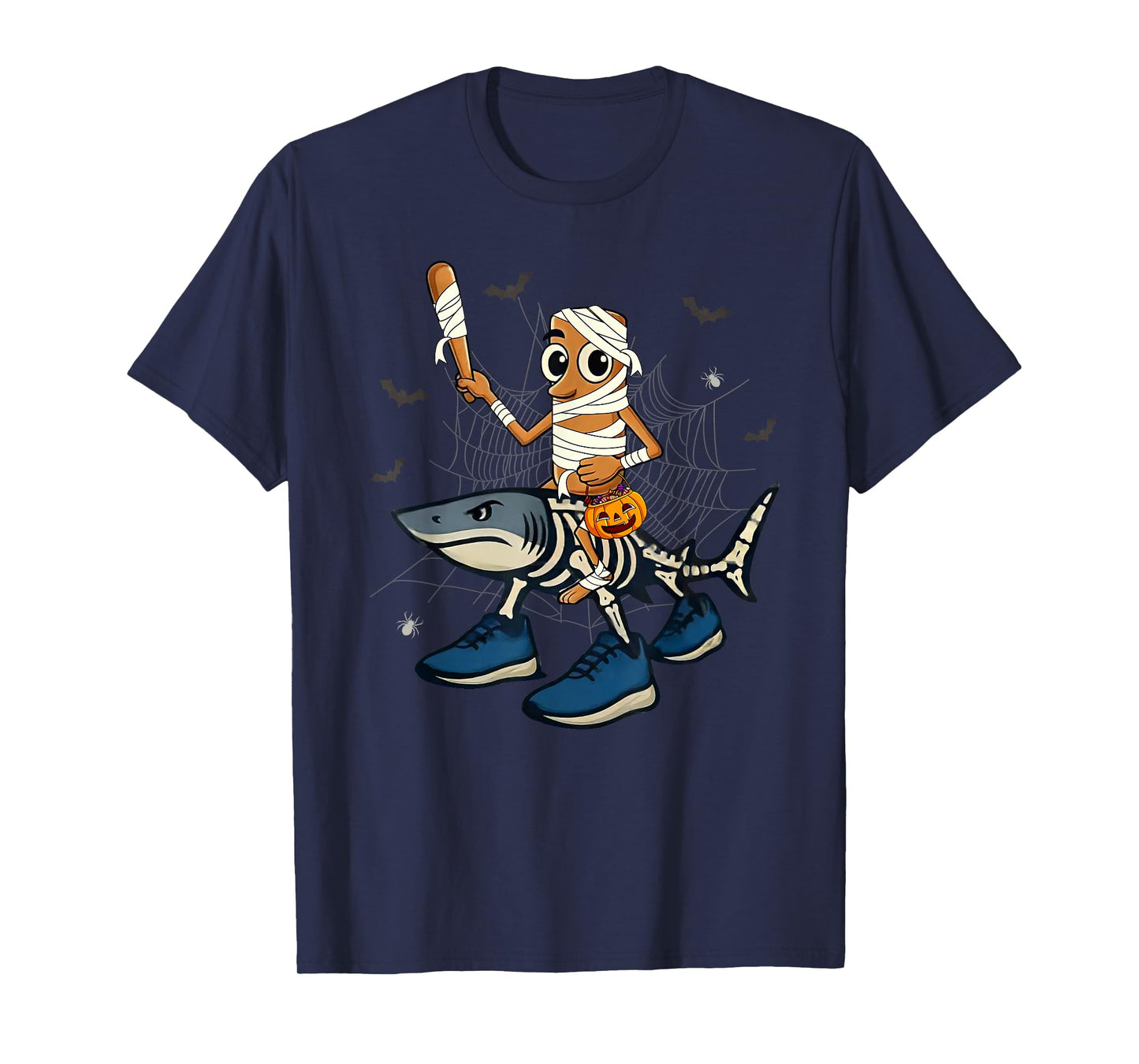 Halloween Tung Tung Tung Sahur Mummy Tralalero Tralala Meme T-Shirt