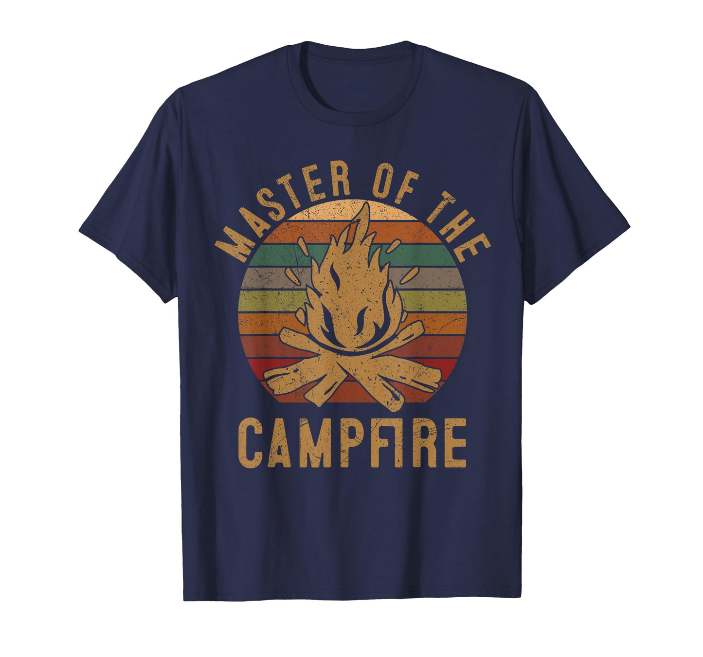 Master of the Campfire Camping Lovers Gift Camper T-Shirt