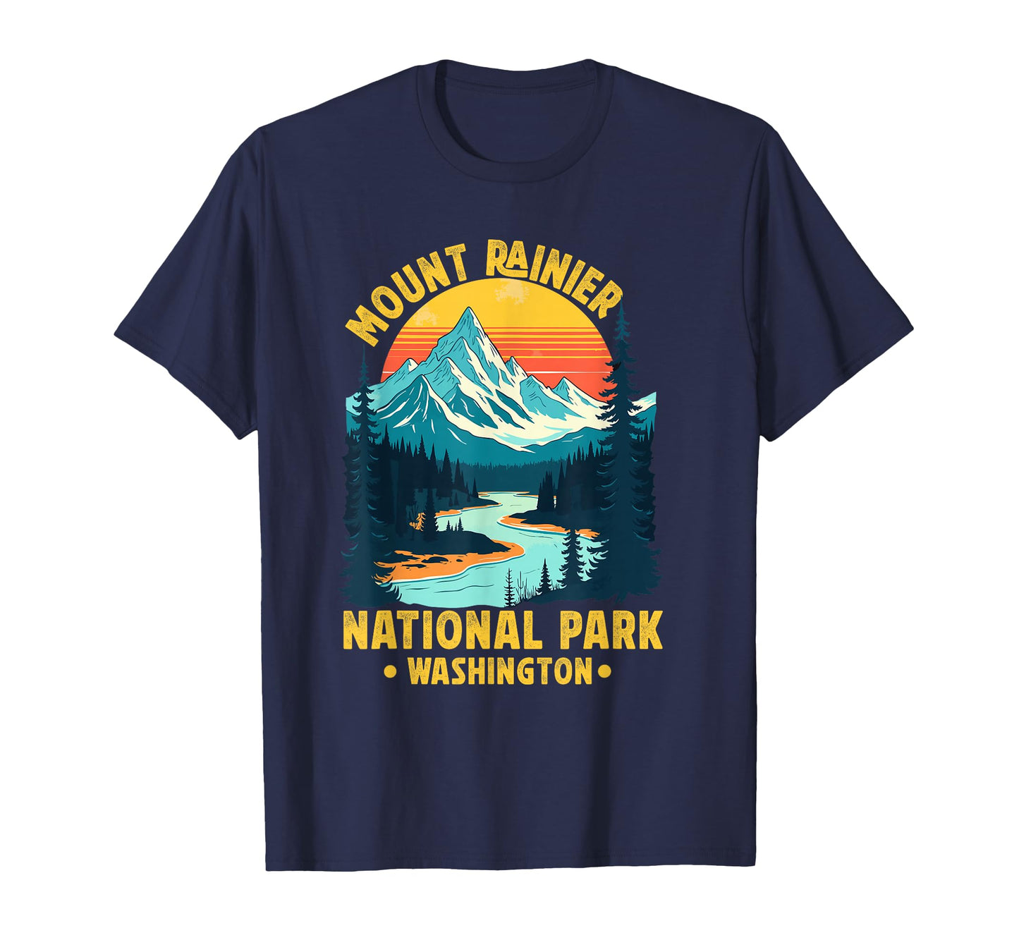 Mount Rainier National Park Washington Souvenir Men Women T-Shirt