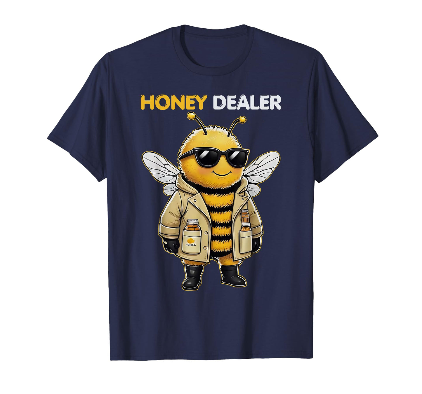 Honey Dealer Beekeepers Bee Funny Beekeeping Honey Bee T-Shirt