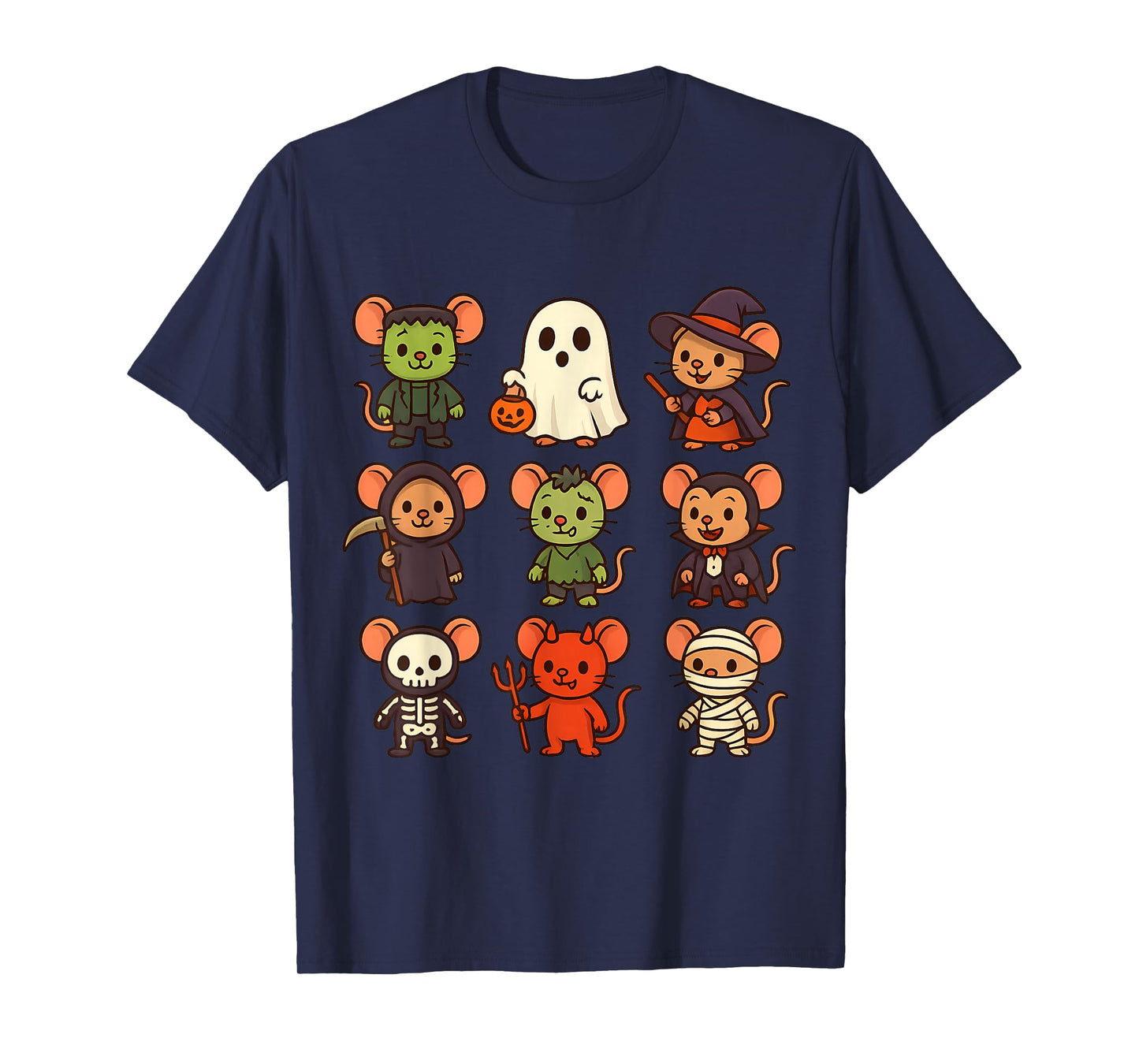 Cute Halloween Mice T-Shirt