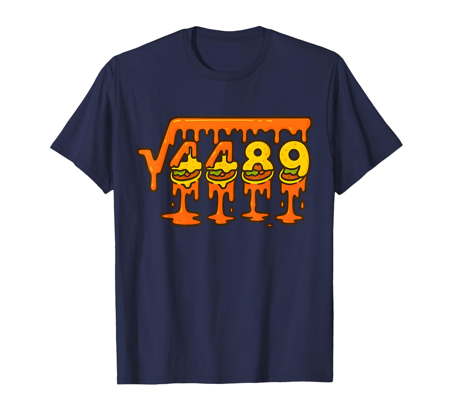 67 Meme drip Taco Squad Square Root 4489 Slang Math Teacher T-Shirt