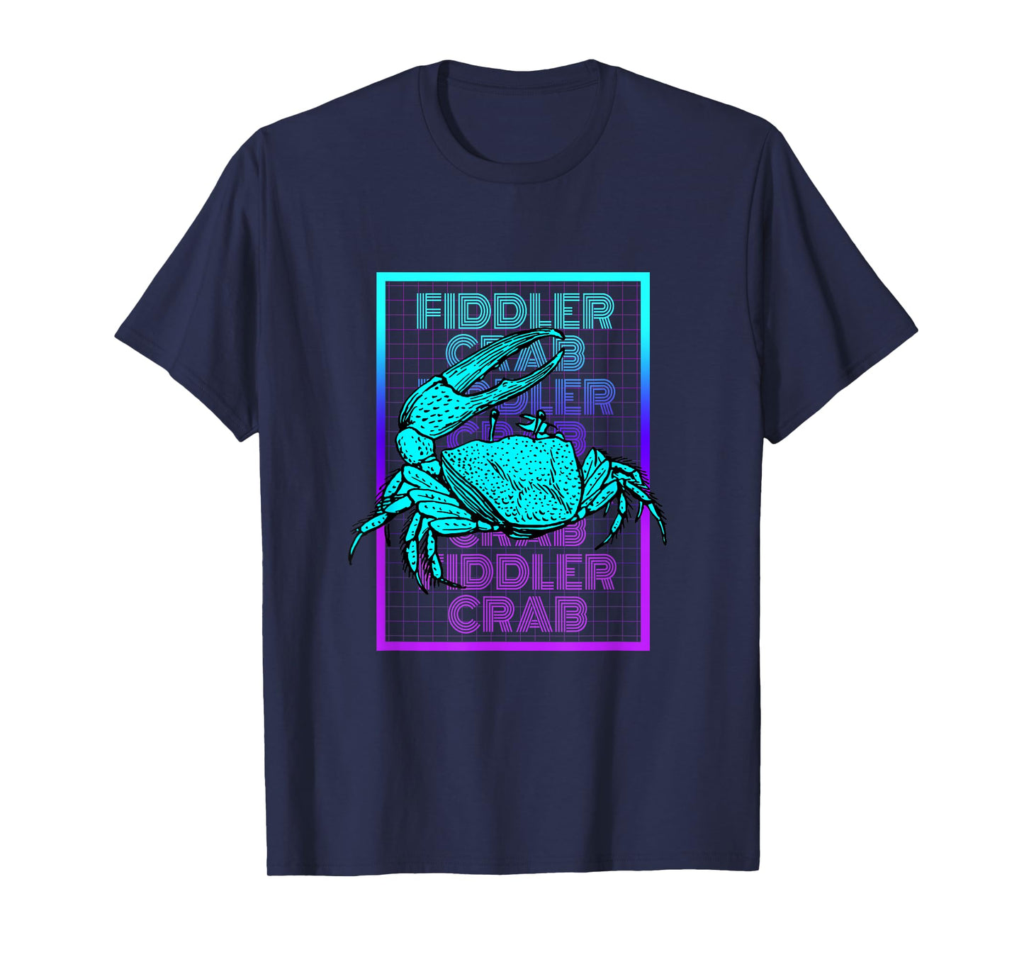 Fiddler Crab Vintage Retro Fiddler Crab T-Shirt