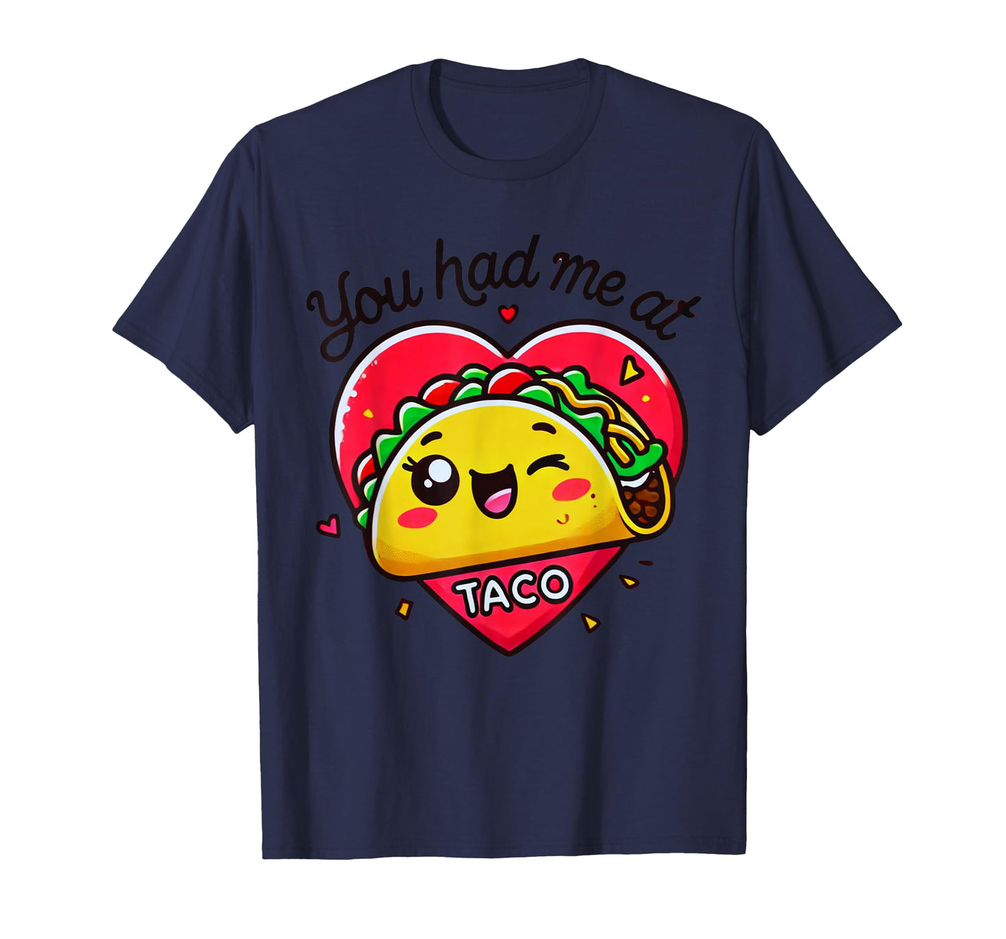 Cute Taco Pun – Kawaii Food Design T-Shirt
