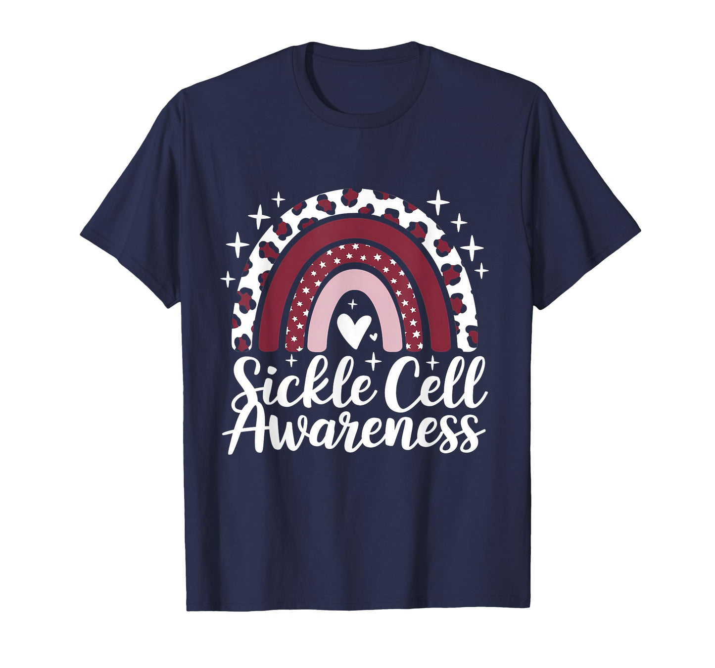 Sickle Cell Awareness Anemia Rainbow Sickle Cell Survivor T-Shirt