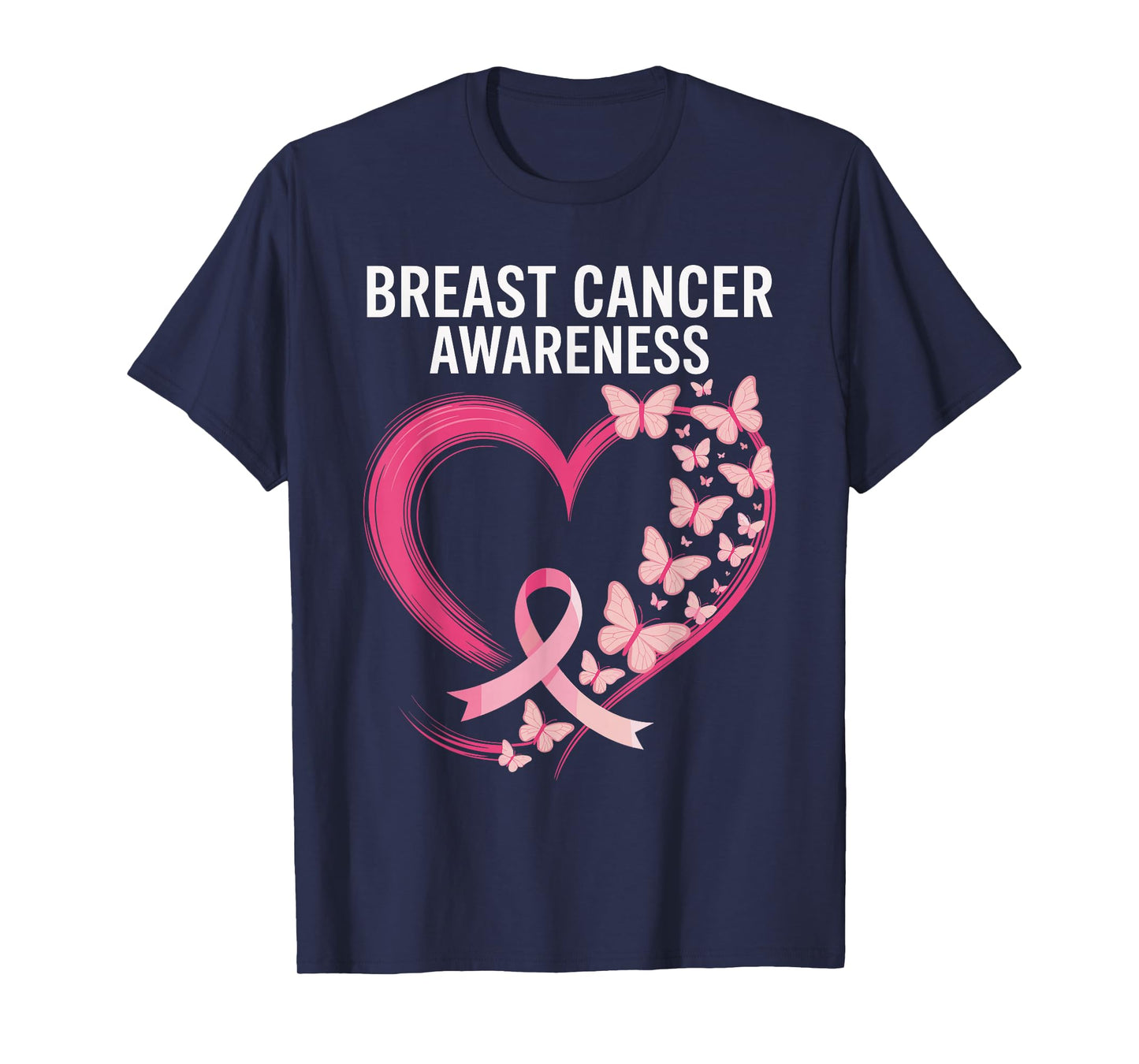 I Wear Pink For Breast Cancer Awareness T-Shirt