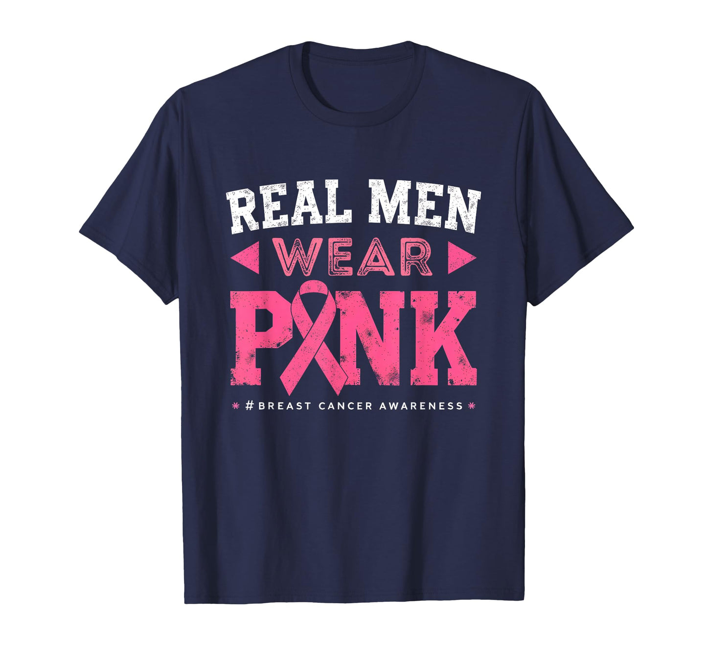 Breast Cancer Support Pink Breast Cancer Awareness Men T-Shirt