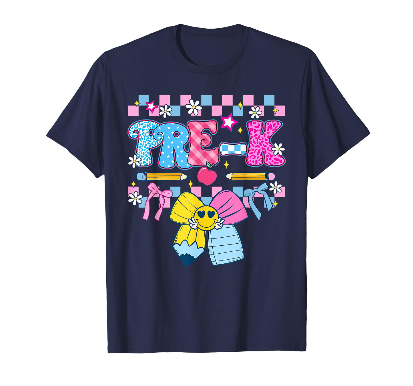 First Day Of PreK For Kids Girls Boys Teacher Back to School T-Shirt