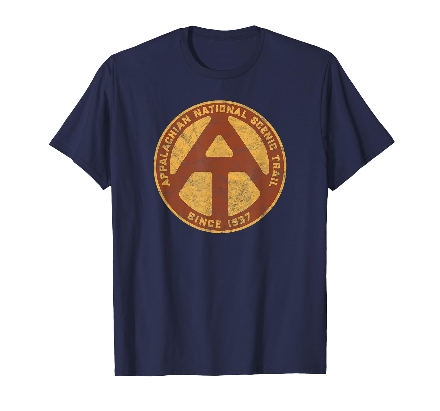 Appalachian Trail Marker Retro National Scenic Trail T-Shirt