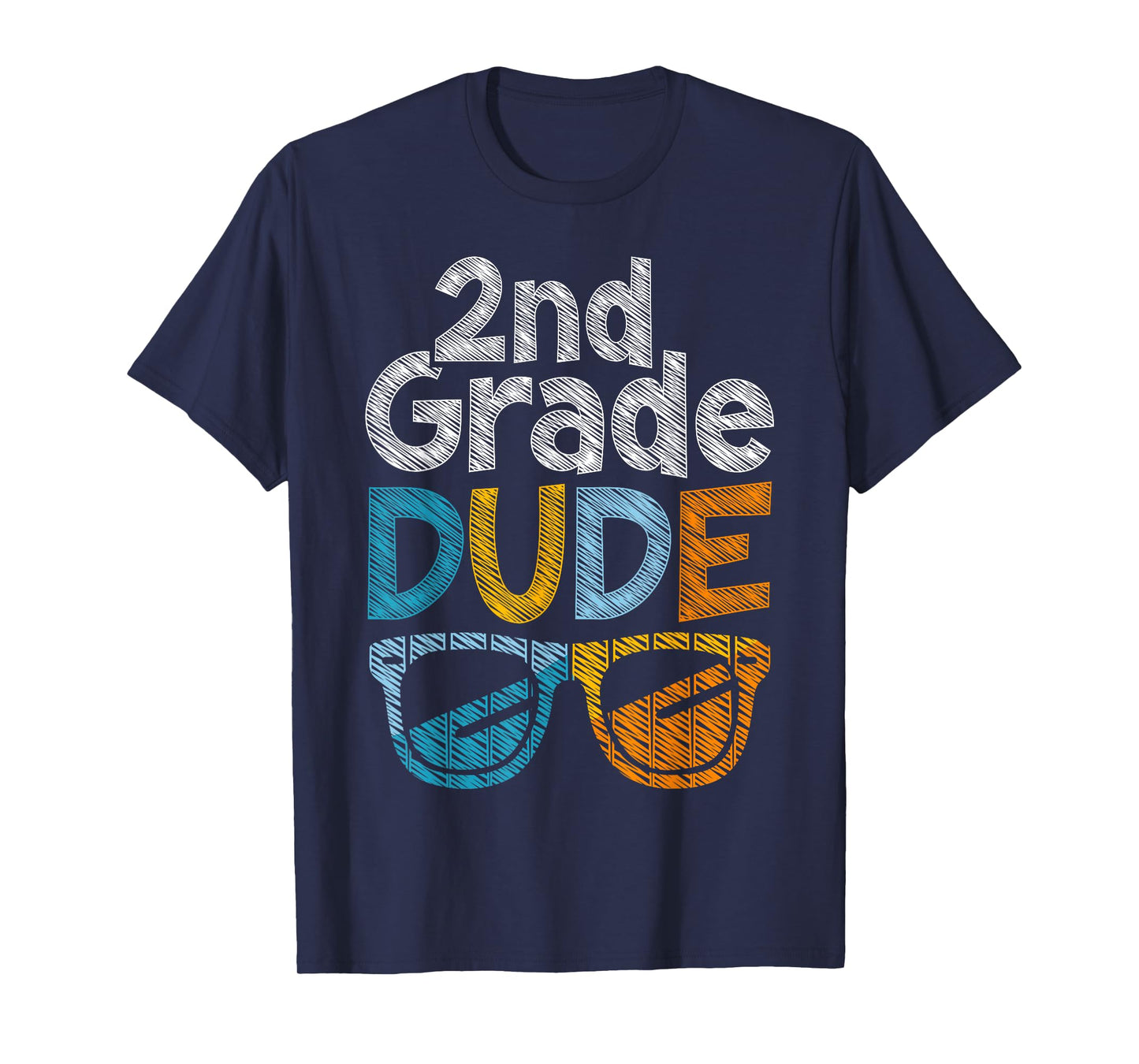 Fun 2nd Grade Dude Back to School Second Grade Students T-Shirt