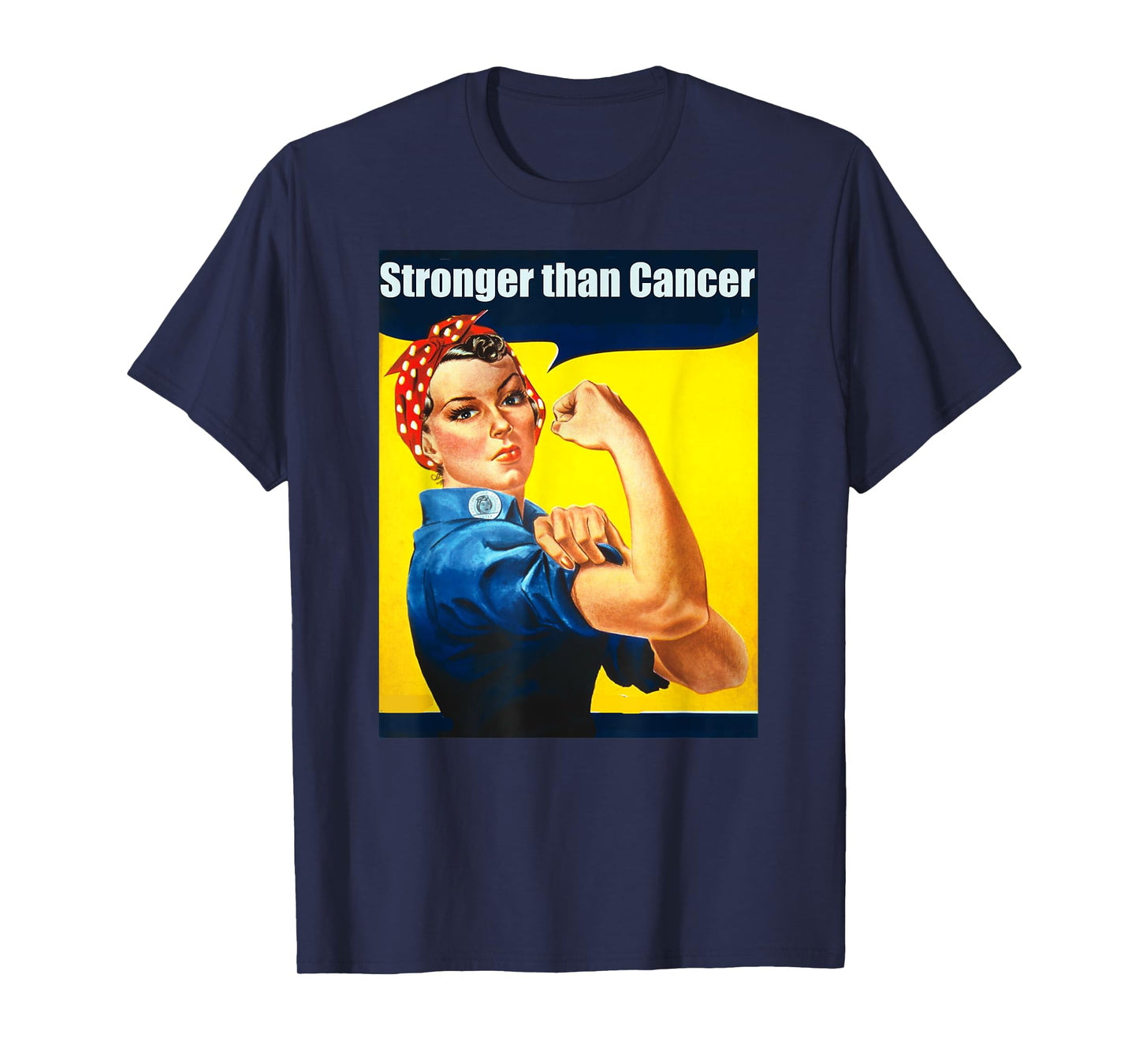 ROSIE THE RIVETER STRONGER THAN CANCER SURVIVOR T-Shirt