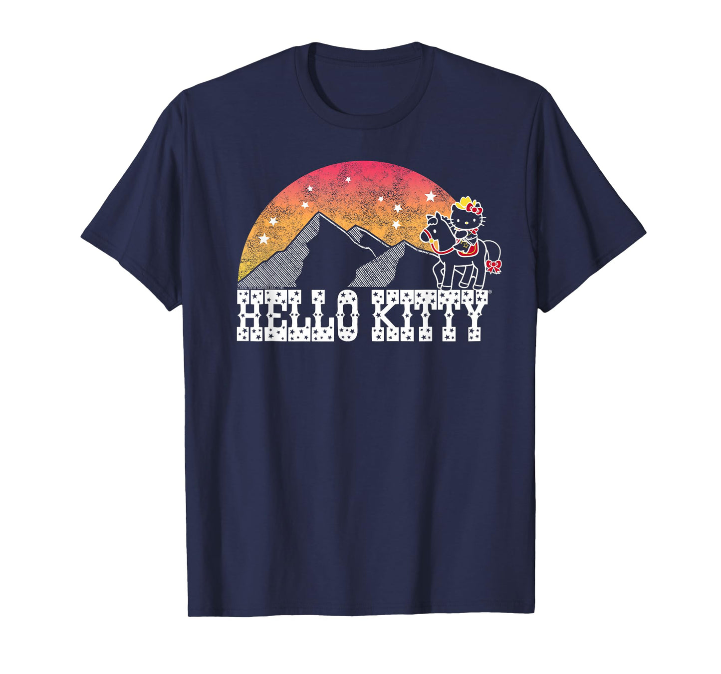 Hello Kitty Wild West Tee Shirt T-Shirt