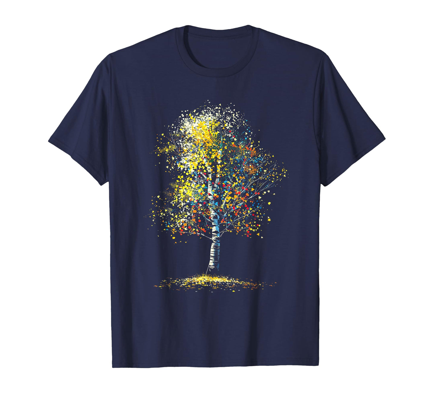Realistic Forest Birch Tree Nature Birch tree T-Shirt