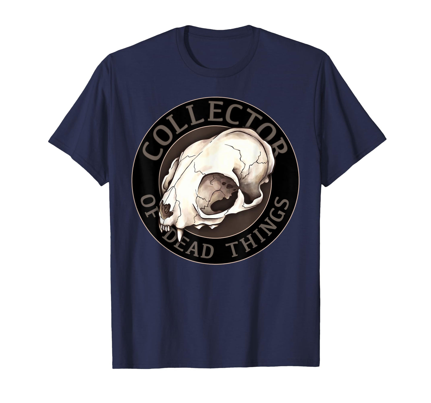 Vulture Culture Cat Skull Witchcraft Occult Gothic Oddities T-Shirt for Men Women