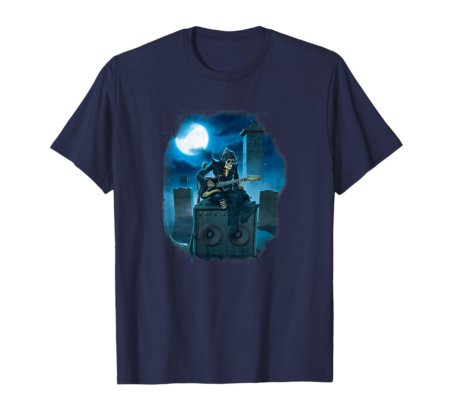Tribute Cemetary Skeleton, Vincent HIE Art T-Shirt