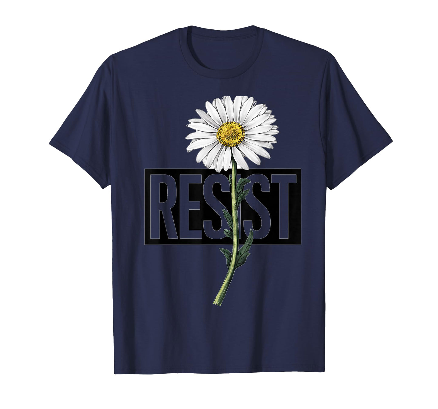 Floral Protest Resist Political Design for Activists T-Shirt