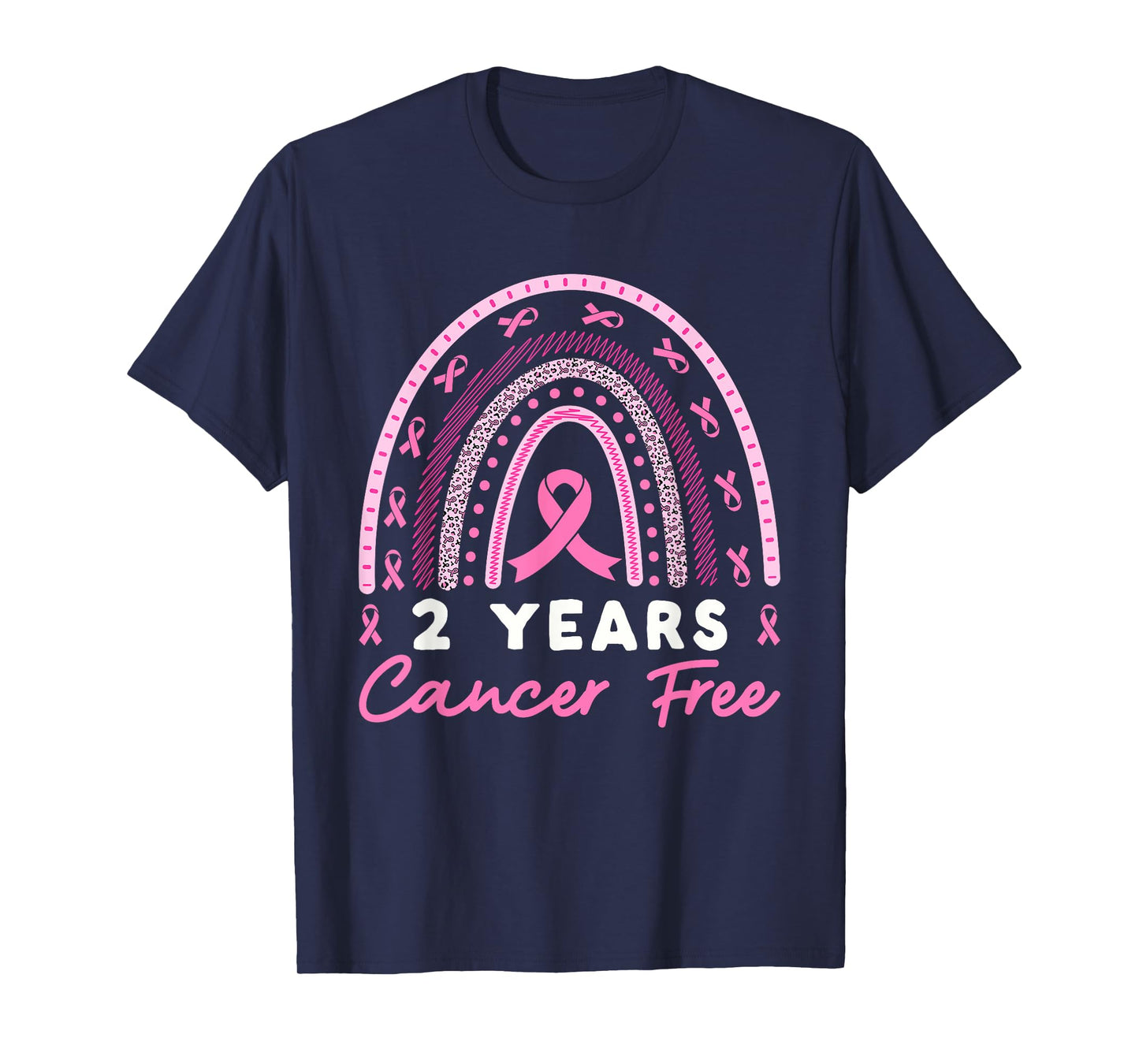 2 Years Breast Cancer Free Survivor Women T-Shirt
