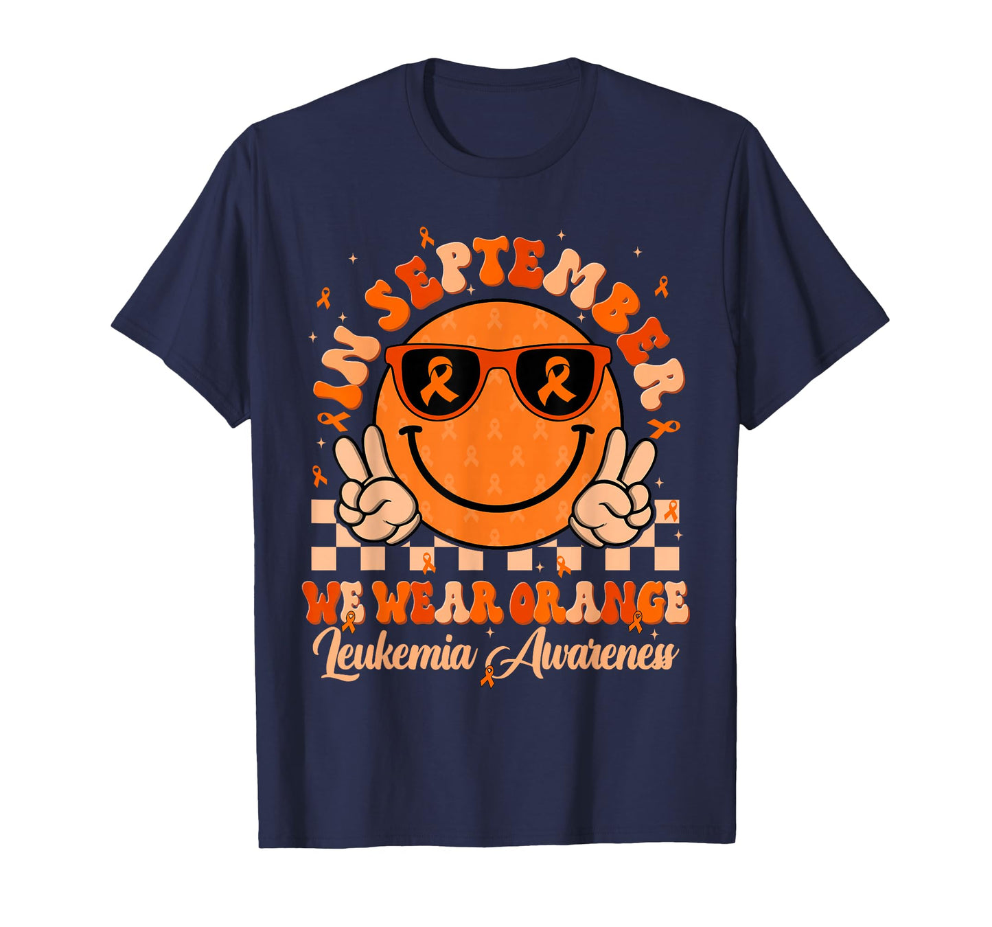 September Wear Orange Leukemia Awareness Men Women Kid T-Shirt