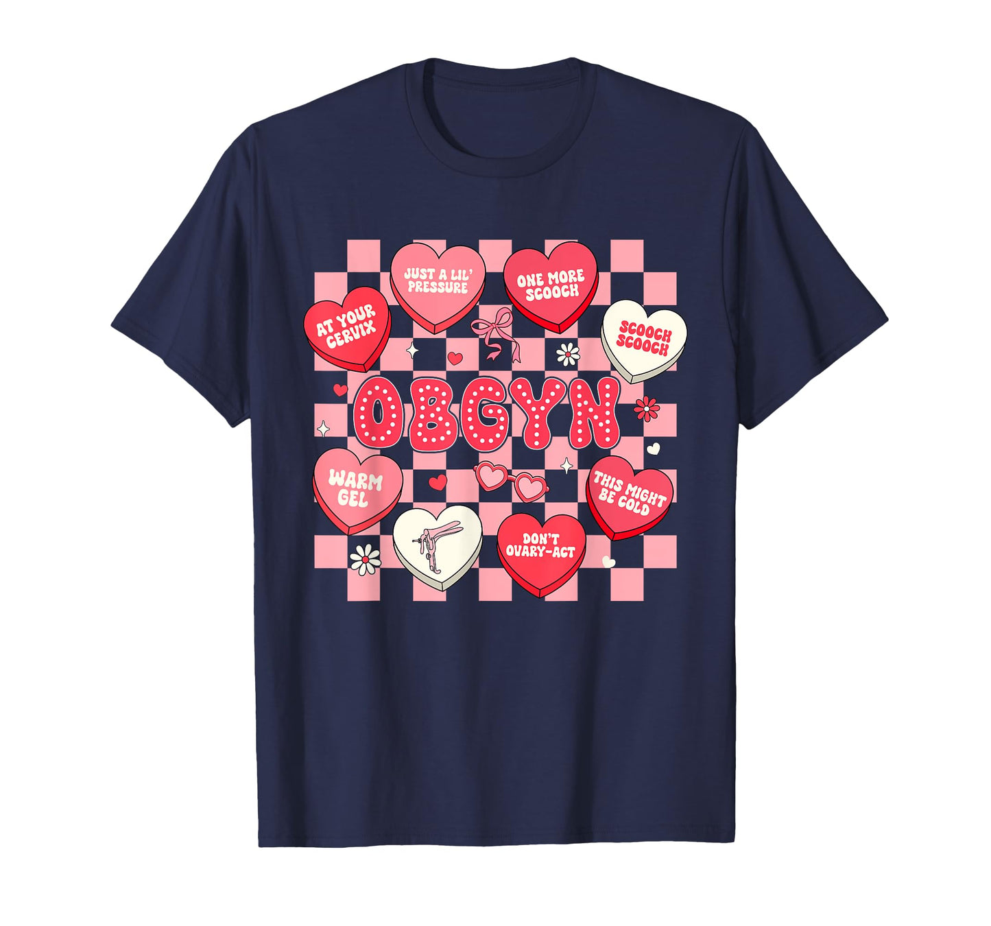 OB-GYN Nurse Valentines Obstetrician Gynecologist Nurse T-Shirt