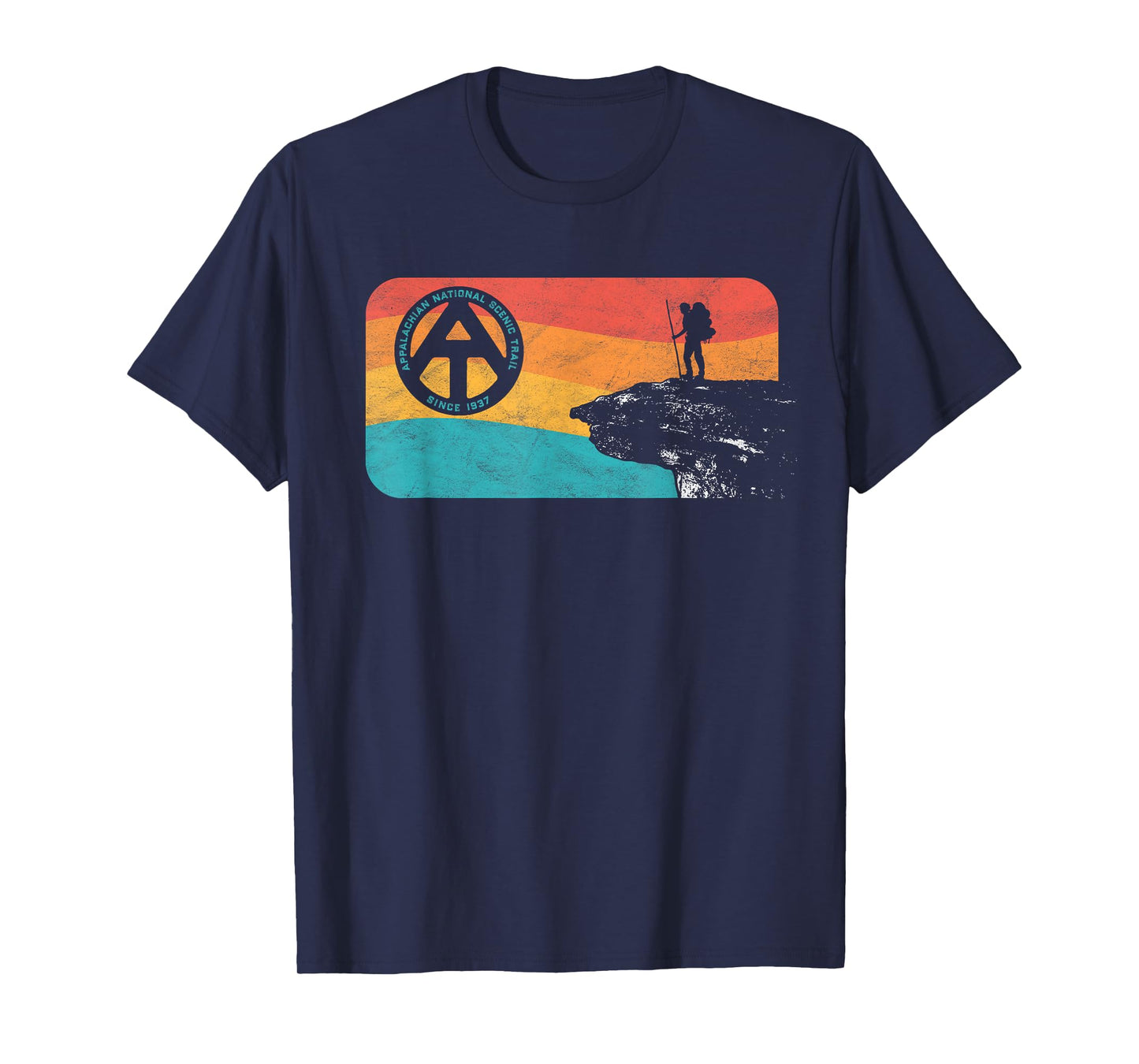 Appalachian Trail Retro McAfee's Knob Hiking Shirt