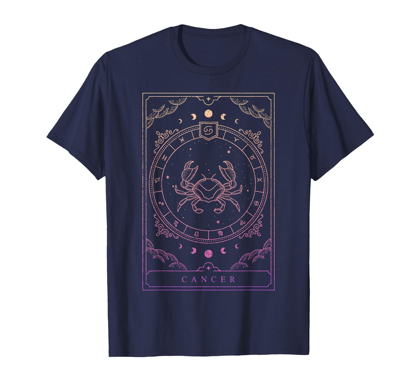 Cancer Birthday Accessory Women Zodiac Sign Cancer T-Shirt