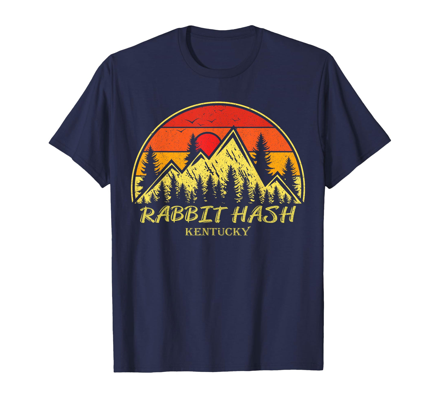 Rabbit Hash Kentucky KY Mountains Hike Hiking Souvenir T-Shirt