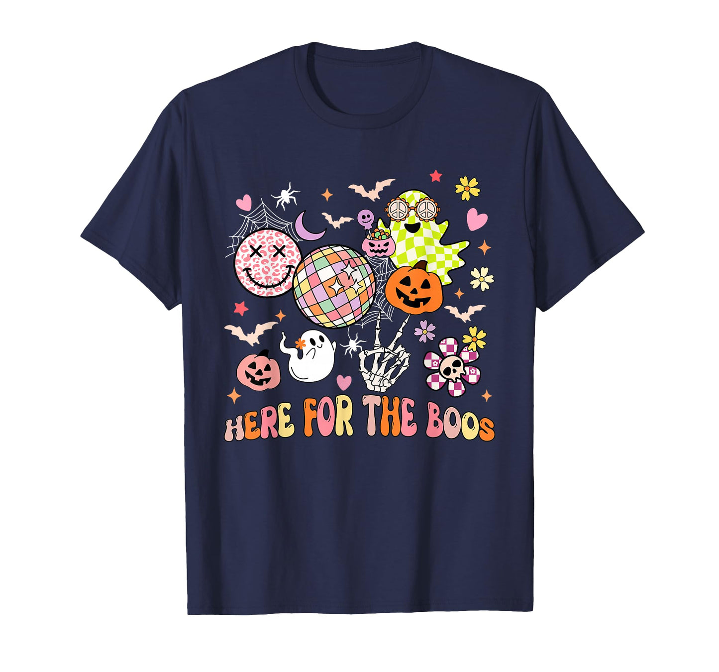 Here for The Boos Halloween Party T-Shirt